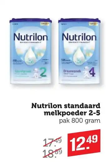 CoopCompact Nutrilon standaard melkpoeder 2-5 aanbieding