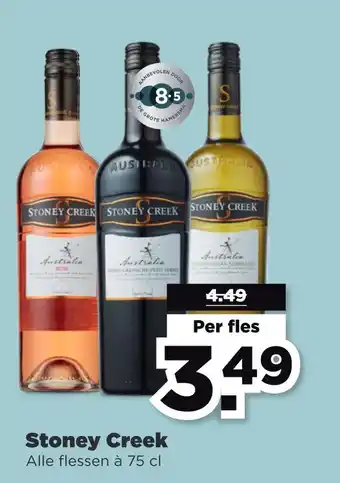 PLUS Stoney Creek 75 cl aanbieding