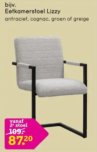 Leen Bakker Eetkamerstoel Lizzy aanbieding