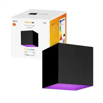 Coolblue Hombli slimme muurlamp voor binnen en buiten - zwart aanbieding