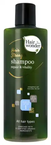 De Online Drogist Hairwonder shampoo repair en vitality 200ml aanbieding