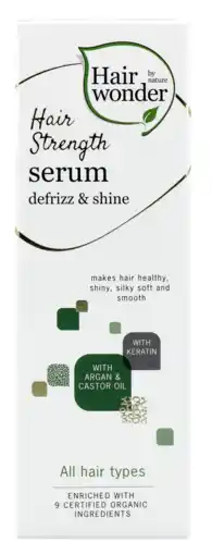 De Online Drogist Hairwonder serum defrizz & shine 1st aanbieding