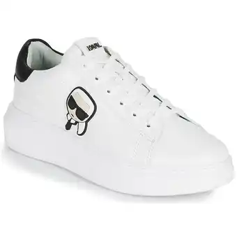 Spartoo Karl lagerfeld lage sneakers kapri mens karl ikonic 3d lace aanbieding