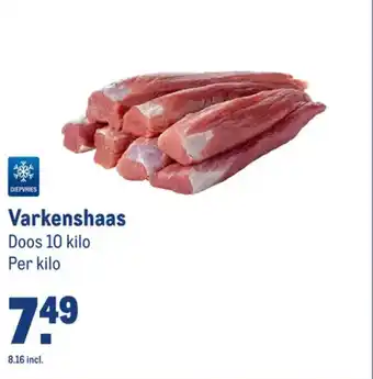 Makro Varkenshaas aanbieding