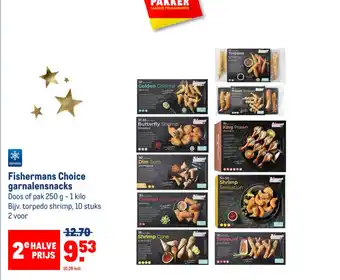 Makro Fishermans Choice garnalensnacks aanbieding