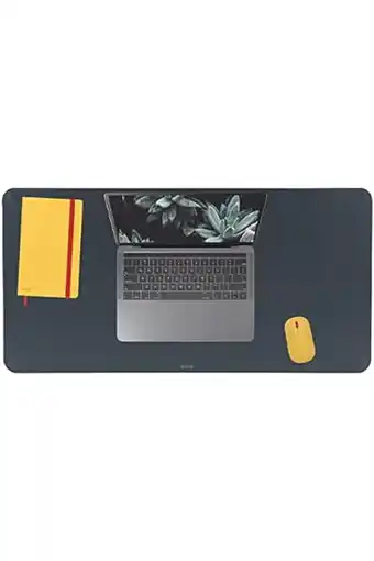 Amazon Leitz bureau-onderlegger, groot formaat van 80 x 40 centimeter, antislipmat voor laptop, pc, monitors en muis, bureaubescherm aanbieding