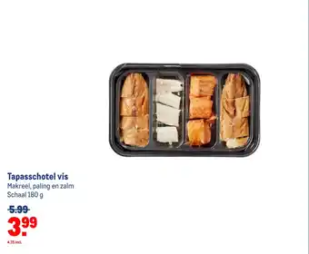 Makro Tapasschotel vis aanbieding