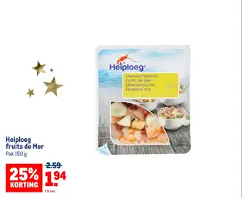 Makro Heiploeg fruits de Mer Pak 150 g aanbieding