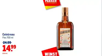 Makro Cointreau Fles 700 ml aanbieding