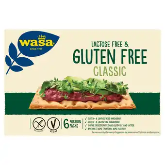 Dekamarkt Wasa knackebrod gluten- en lactosevrij aanbieding