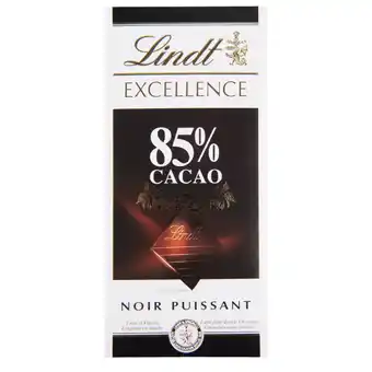 Dekamarkt Lindt excellence tablet 85% cacao aanbieding