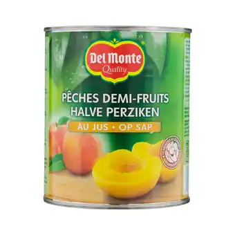 Dekamarkt Del monte halve perziken op sap aanbieding