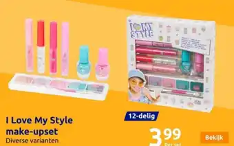 Action I Love My Style make-upset aanbieding