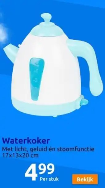 Action Waterkoker aanbieding