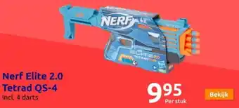 Action Nerf Elite 2.0 Tetrad QS-4 aanbieding