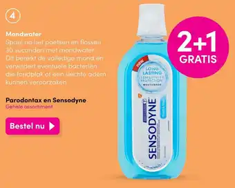 DA Parodontax en Sensodyne aanbieding