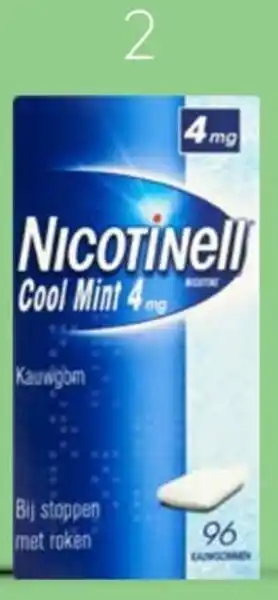 DA Nicotinell Cool Mint 4 mg | 96 kauwgoms aanbieding