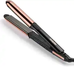 Amazon Babyliss st482e straight & curl brilliance 2-in-1 stijltang met ionische technologie en true-titanium gladmakende platen aanbieding