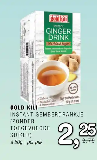 Amazing Oriëntal Gold kili instant gemberdrankje aanbieding