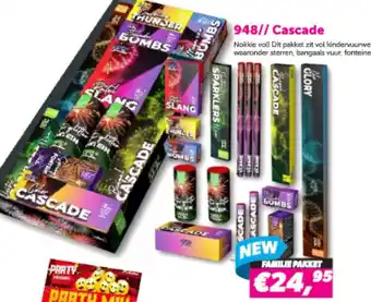 Meester Vuurwerk 948// Cascade aanbieding