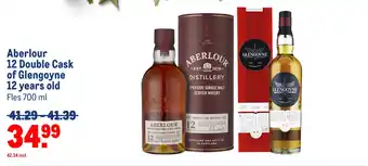 Makro Aberlour 12 double cask glengoyne of 12 years old aanbieding