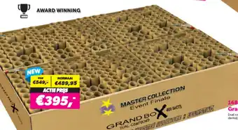 Meester Vuurwerk 1684// Event Finale Grand BoX 400 aanbieding