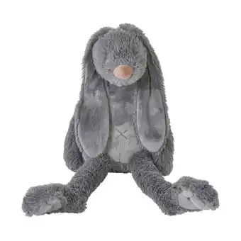 Babypark Happy horse rabbit richie knuffel 38 cm deep grey aanbieding