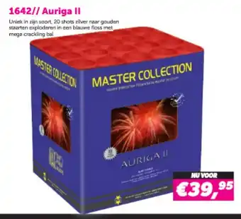 Meester Vuurwerk 1642// Auriga II aanbieding