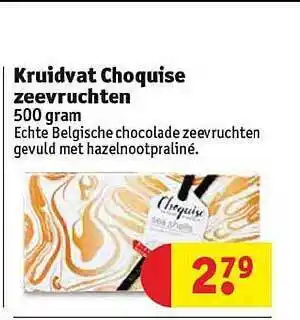 Kruidvat Krudvat Choquise zeervruchten 500 gram aanbieding