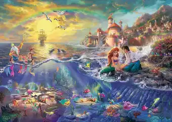 Amazon Schmidt , thomas kinkade: disney the little mermaid puzzle - 1000pc , puzzle , ages 12+ , 1 players aanbieding