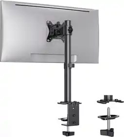 Amazon Ergear monitor mount verstelbare voor 13-32 inch schermen, enkele monitor arm bureausteun, monitor stand vesa 100x100 monitor aanbieding