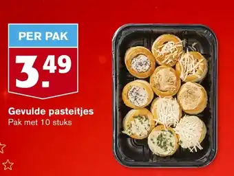 Hoogvliet Gevulde pasteitjes Pak met 10 stuks aanbieding