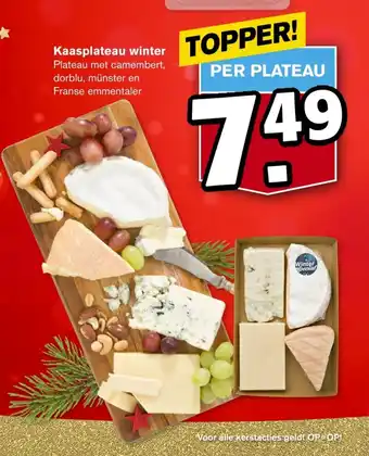 Hoogvliet Kaasplateau winter aanbieding