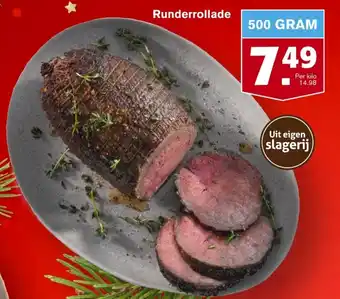 Hoogvliet Runderrollade 500g aanbieding