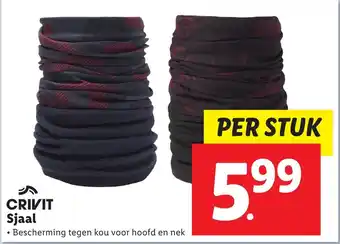 Lidl CRIVIT Sjaal aanbieding