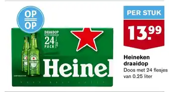 Hoogvliet Heineken draaidop aanbieding