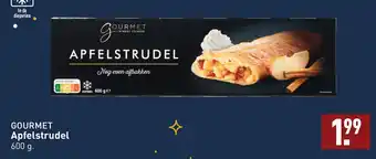 ALDI GOURMET Apfelstrudel 600g aanbieding