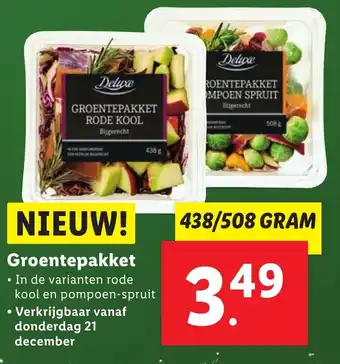 Lidl Groentepakket aanbieding