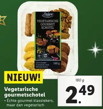 Lidl Vegetarische gourmetschotel 180g aanbieding
