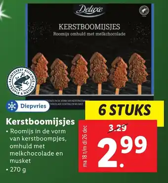 Lidl Kerstboomijsjes 270g aanbieding