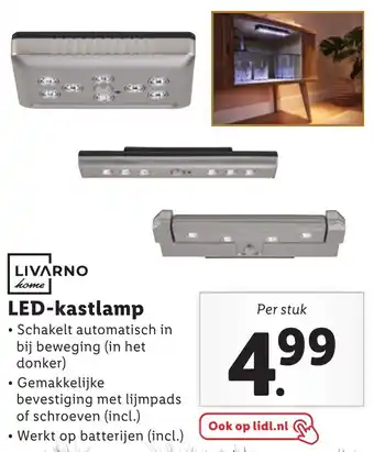 Lidl LIVARNO home LED-kastlamp aanbieding