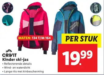 Lidl CRIVIT Kinder ski-jas aanbieding