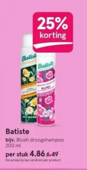 Etos Batiste aanbieding