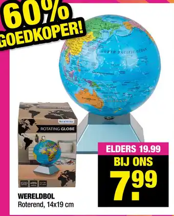 Big Bazar WERELDBOL aanbieding