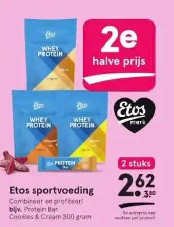 Etos Etos sportvoeding aanbieding