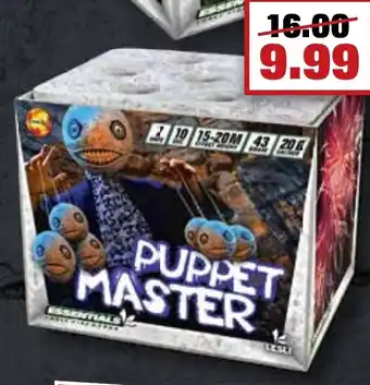 XL vuurwerk PUPPET MASTER aanbieding