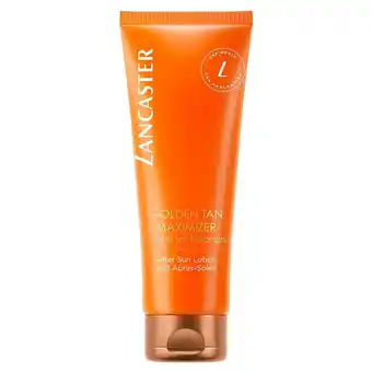 Douglas Lancaster sun care golden tan maximizer after sun lotion aanbieding