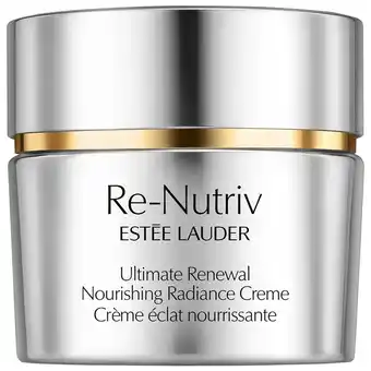 Douglas Estée lauder re-nutriv ultimate renewal nourishing radiance creme aanbieding