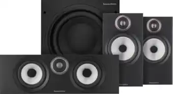 Coolblue Bowers & wilkins htm6 s3 + 606 s3 (per paar) + asw610 zwart aanbieding