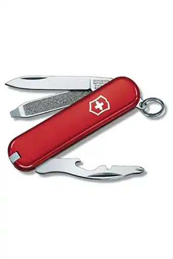 Amazon Victorinox rally klein zakmes, 9 functies, schroevendraaier, flesopener, rood aanbieding